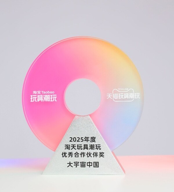 transcosmos荣获2025年度淘天玩具潮玩优秀合作伙伴奖