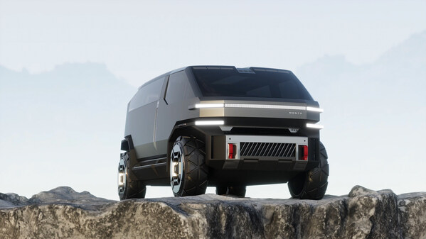 MONTX V10 以方盒子造型吸睛北京车展 重新定义全域移动生活